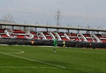 ФОТО НА КОЛОТО: Кореографија на Комити низ целиот стадион