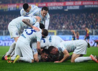 Интер не пропушта „подароци“: „Нероаѕурите“ ја совлада Џенова и се искачија на врвот во Серија А (ВИДЕО)