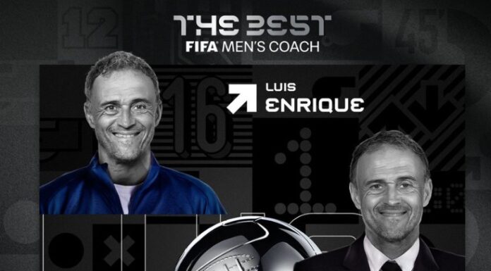 ФИФА: Луис Енрике е најдобриот тренер за 2025 година