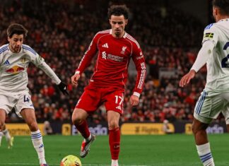 Ливерпул не успеа да го победи Лидс, Кристал Палас со реми против Фулам