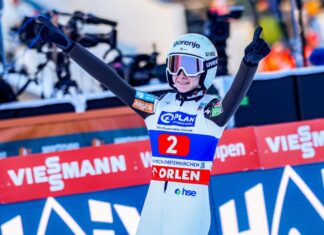 Нема рамна на Ника Превц во женските ски скокови