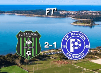 Пријателска: Башкими го “реши“ и Радник Бијелина!