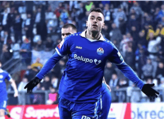 Нестор уште во 2.минута ја “тресеше“ Ријека, ама поради повреда предвреме го заврши мечот!