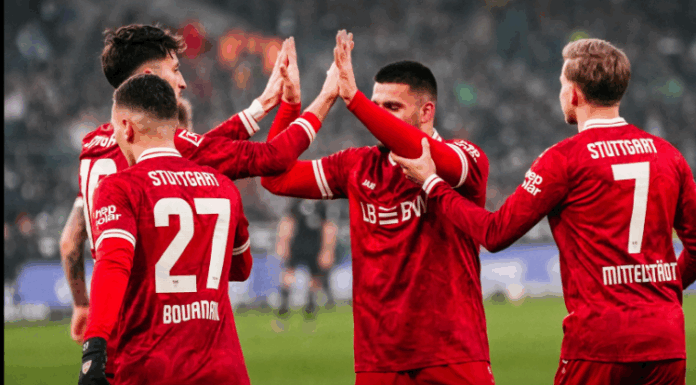 Штутгарт без проблеми на гостувањето во Менхенгладбах!