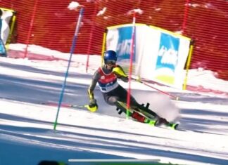 Филип Димовски одличен на велеслаломот во Словачка
