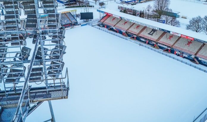 stadion holandija sneg