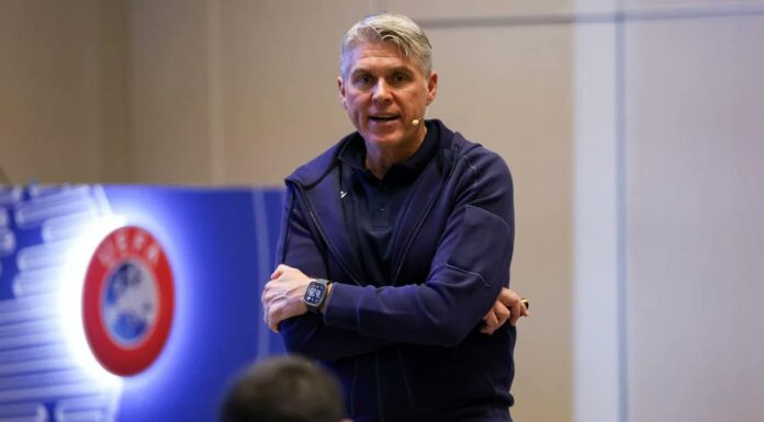 Роберто Росети, шефот на судии на УЕФА, за прв пат во Македонија на покана на Масар Омерагиќ