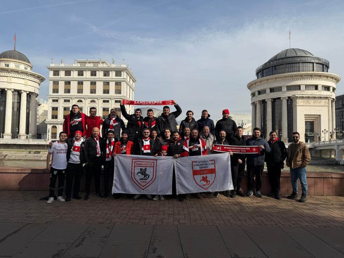 Samsunspor fanovi skopje