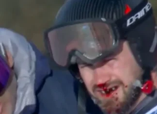 Хорор пад на тренинг пред стартот на Олимписките игри (ВИДЕО)