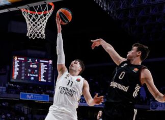 Баерн демолиран во Мадрид, Нено постигна 11 поени