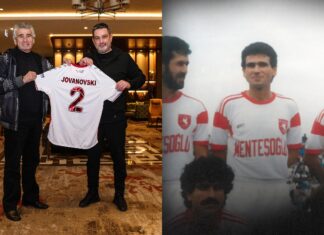 Самсунспор не го заборави: Специјален дрес за Ѓоре Јовановски (ФОТО)