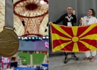 Катерина Ацевска освои злато на Џенова Гран При во Џиу-Џица