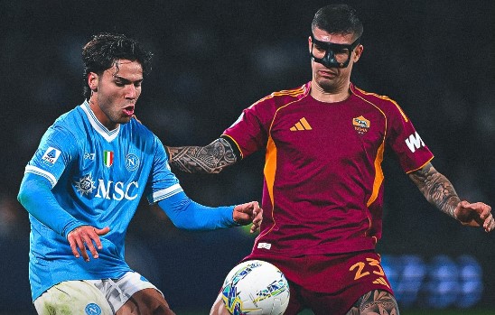 Наполи и Рома ги поделија бодовите, Елмас запиша асистенција