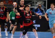 Полувреме: Вардар со „плус“ еден и полна сала против Бенфика