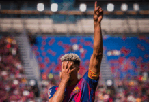 Араухо погоди за победа, ама голманот Гарсија е херојот на Барса!