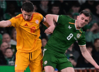 Полувреме: Без голови во Даблин, Барди опасно се закани од слободен удар!