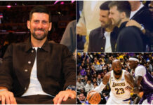 Ноле го украде шоуто на Дончиќ и Леброн, Јокиќ не можеше сам (ВИДЕО)