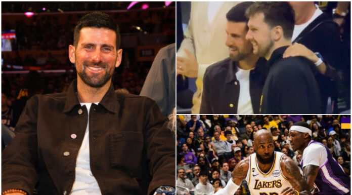 Ноле го украде шоуто на Дончиќ и Леброн, Јокиќ не можеше сам (ВИДЕО)