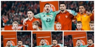 Погледнете со какви емоции Столе ја пее химната (ФОТО)