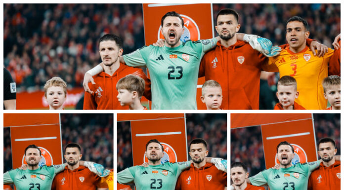 Погледнете со какви емоции Столе ја пее химната (ФОТО)