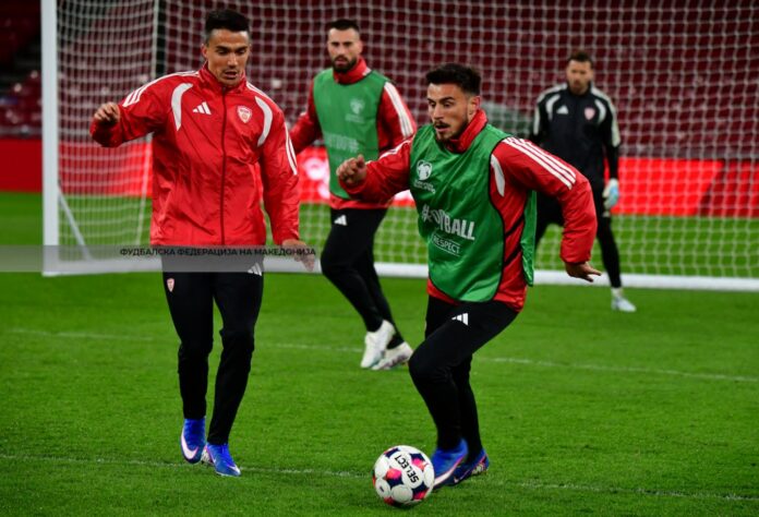 Makedonija trening na Parken Kostadinov i Elmas-8
