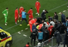 Ужас во Осијек: За време на натпревар колабираше турскиот селектор, веднаш пренесен во болница!