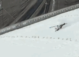 Ужас на пробните летови: Тежок пад на Планица!(ВИДЕО)