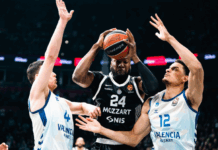 Партизан во победнички ритам – падна и Валенсија, Фенер дома поразен од Жалгирис!