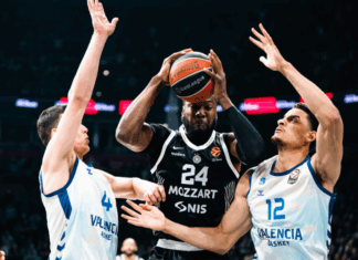 Партизан во победнички ритам – падна и Валенсија, Фенер дома поразен од Жалгирис!