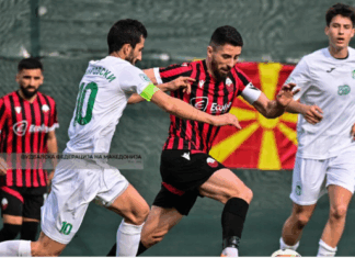 Судиски извештај од мечот Шкендија – Пелистер: Сериозни сигурносни и безбедносни пропусти! Кон судиите бил фрлен и скалпел!(ФОТО)