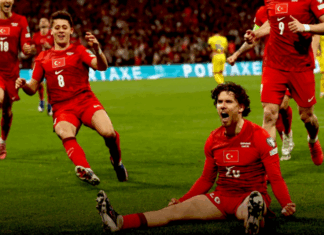 Магична асистенција на Ѓулер, гол на Кадиоглу…Турција е во финале!