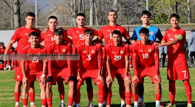 У-19: Македонија одигра 1:1 со Молдавија!