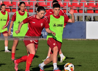 Фудбалерките посакуваат победа на стартот од квалификациите!