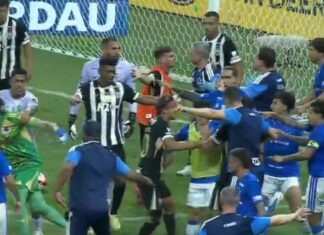 Неверојатна масовна тепачка на меч во Бразил, еден од главните „актери“ ветеранот Хулк (ВИДЕО)