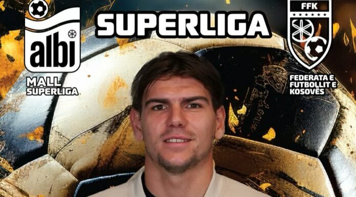 Марио Илиевски е прогласен за играч на колото на Косово (ВИДЕО)