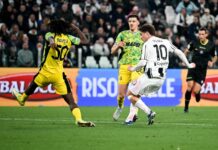 Локатели промаши пенал, Јуве само со бод против Сасуоло