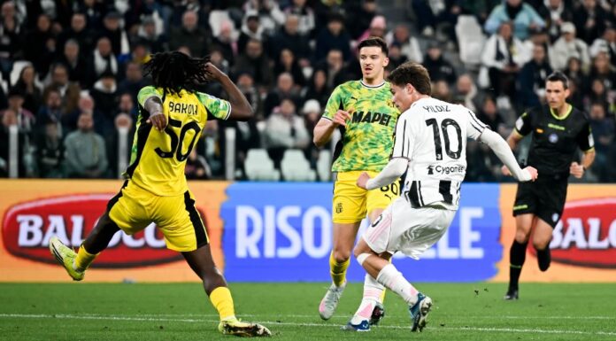 Локатели промаши пенал, Јуве само со бод против Сасуоло