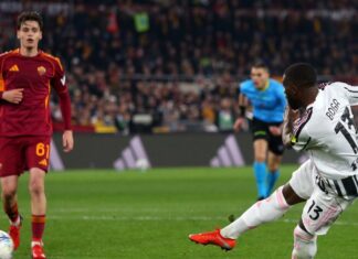 Јуве „извади“ бод со Рома во 93-та минута