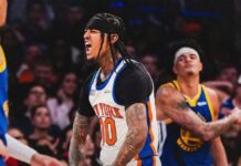 Њујорк се врати од минус 21 до победа над Голден Стејт (ВИДЕО)