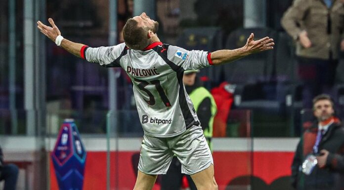 Еврогол на Павловиќ, Милан славеше прoтив Торино (ВИДЕО)