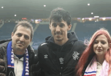 Фанови од Македонија патуваа 2000 миљи за да го бодрат Миовски!(ВИДЕО)