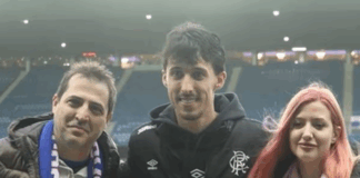 Фанови од Македонија патуваа 2000 миљи за да го бодрат Миовски!(ВИДЕО)