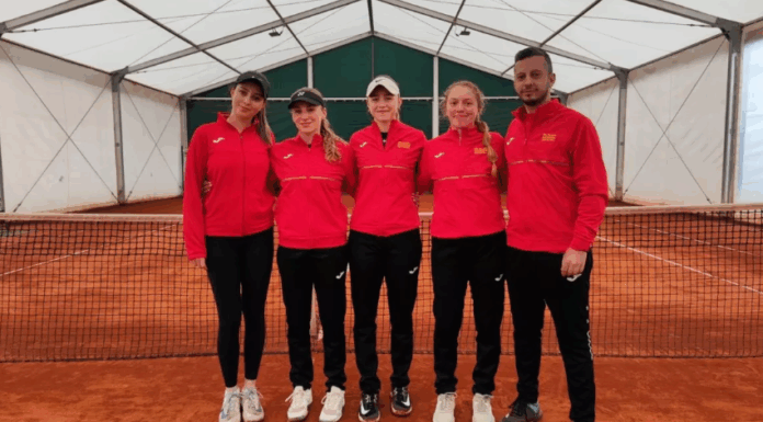 Македонските тенисерки на стартот против Египет