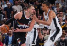 Денвер по продолженија подобар од Сан Антонио, Јокиќ постигна 40 поени