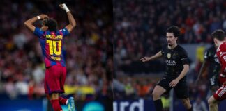 ЛШ Полувреме: Барса брзо поведе со 0:2, но Атлетико врати гол, без погодоци на „Енфилд“