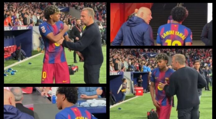 Лутиот Јамал не сакаше да се поздрави со Флик (ВИДЕО)