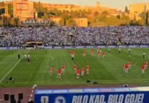 Полн стадион и прекрасна атмосфера…. „Кошево“ ја дочека Македонија со „Љиљани“ од Халид Бесли