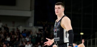 Одлична партија на Јакимовски за победа на Тренто кај Виртус