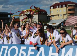 Тиверија Брера е освојувач на Купот на Македонија во женска конкуренција