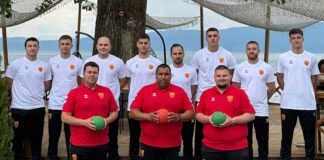 Собир на машката сениорска репрезентација на Македонија во ракомет на плажа